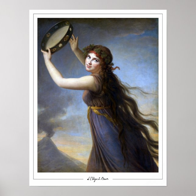 Affiche d'art Élisabeth Vigée Le Brun Zedign #259 (Devant)