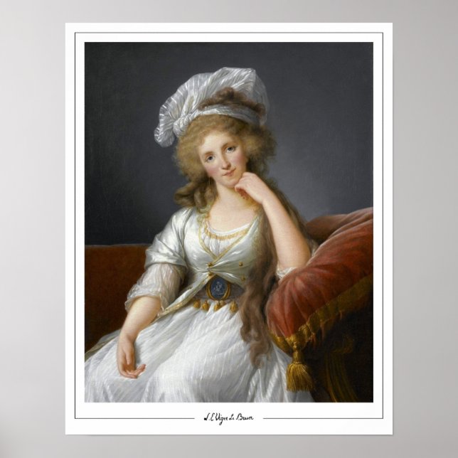 Affiche d'art Élisabeth Vigée Le Brun Zedign #282 (Devant)
