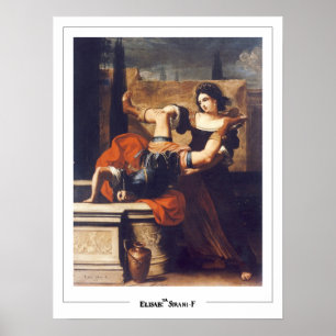Affiche d'art Elisabetta Sirani Zedign #1