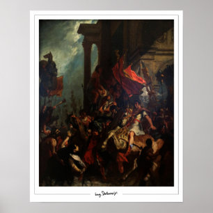 Affiche d'art Eugène Delacroix Zedign #560