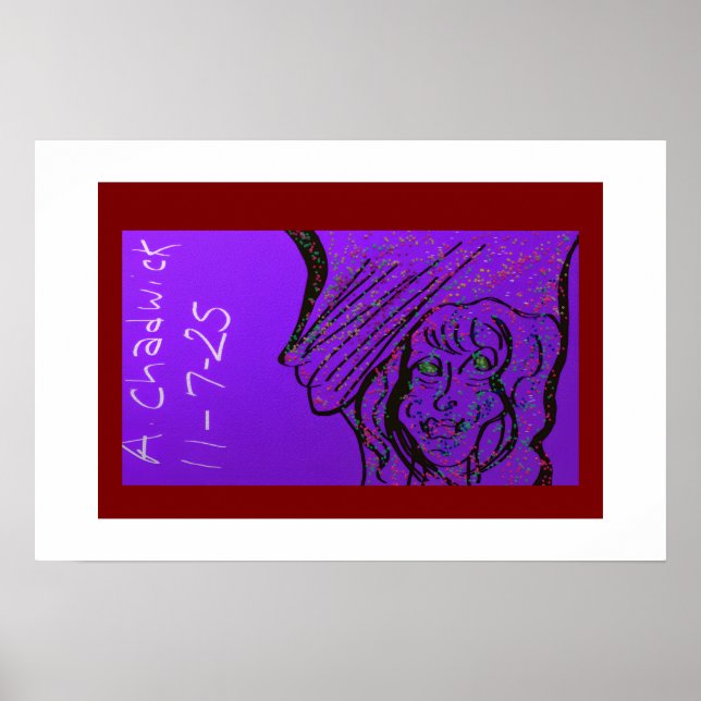 Affiche d'art fantastique (Devant)