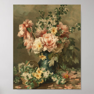 Affiche d'art fine de nature morte florale
