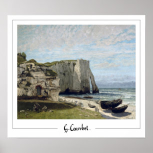 Affiche d'art Gustave Courbet Zedign #9-2