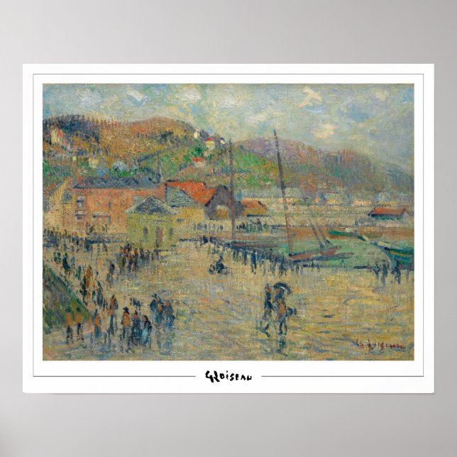 Affiche d'art Gustave Loiseau Zedign #183 (Devant)