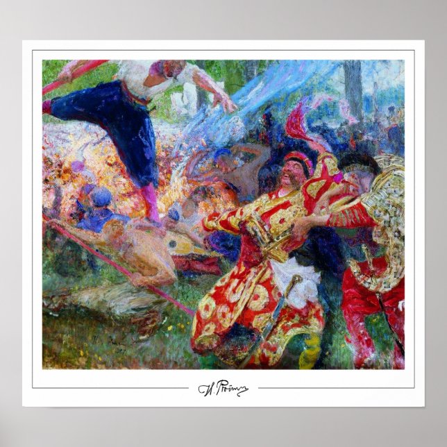 Affiche d'art Ilya Repin Zedign #718 (Devant)