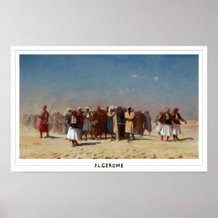 Affiche d'art Jean-Léon Gérôme Zedign #106