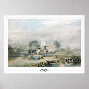 Affiche d'art JMW Turner Zedign #408-3