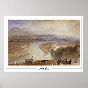 Affiche d'art JMW Turner Zedign #8