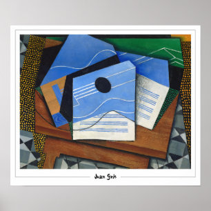 Affiche d'art Juan Gris Zedign #132
