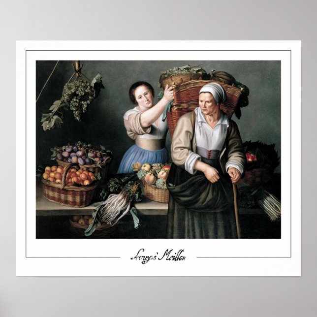 Affiche d'art Louise Moillon Zedign #6 (Devant)