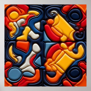 Affiche d'art moderne