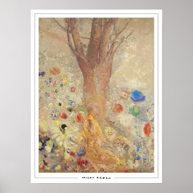 Affiche d'art Odilon Redon Zedign #6 (Devant)