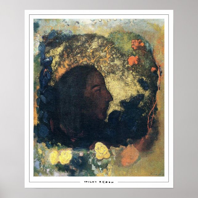 Affiche d'art Odilon Redon Zedign #8 (Devant)