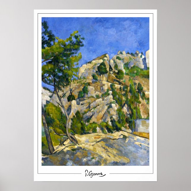 Affiche d'art Paul Cézanne Zedign #75 (Devant)