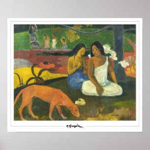 Affiche d'art Paul Gauguin Zedign #144