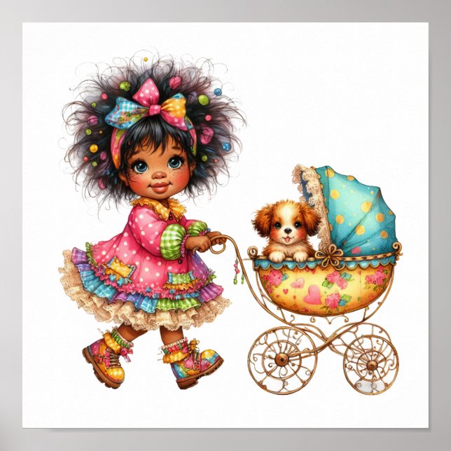 Affiche d'art précieux (Devant)