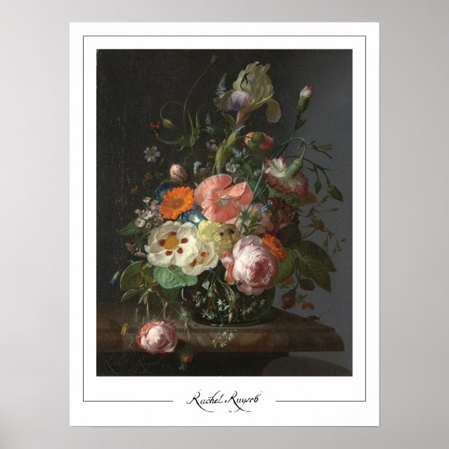 Affiche d'art Rachel Ruysch Zedign #35 (Devant)