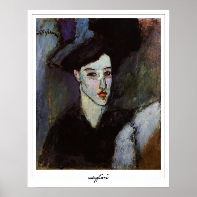 Affiche d'art Zedign Amedeo Modigliani #304 (Devant)