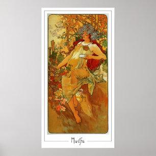 Affiche d'art Zedign d'Alphonse Mucha #127