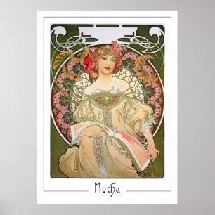 Affiche d'art Zedign d'Alphonse Mucha #214