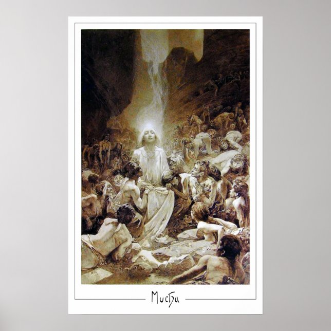 Affiche d'art Zedign d'Alphonse Mucha #31 (Devant)