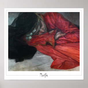 Affiche d'art Zedign d'Alphonse Mucha #342