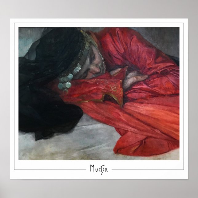 Affiche d'art Zedign d'Alphonse Mucha #342 (Devant)