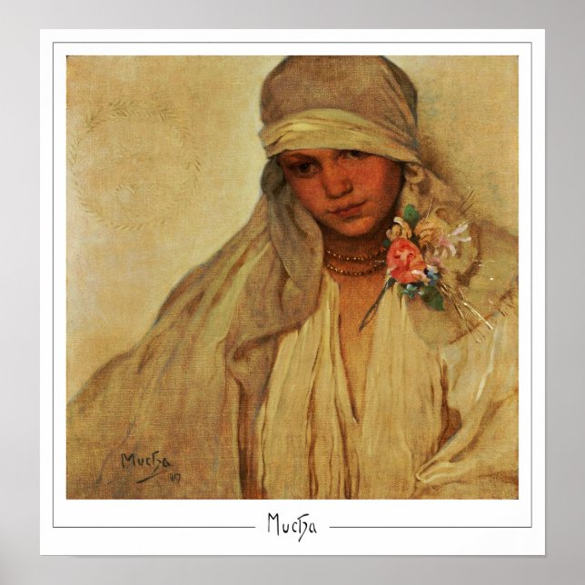 Affiche d'art Zedign d'Alphonse Mucha #343 (Devant)