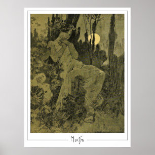 Affiche d'art Zedign d'Alphonse Mucha #352