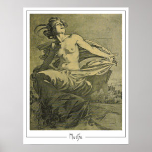 Affiche d'art Zedign d'Alphonse Mucha #409