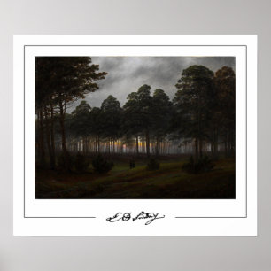 Affiche d'art Zedign de Caspar David Friedrich #72
