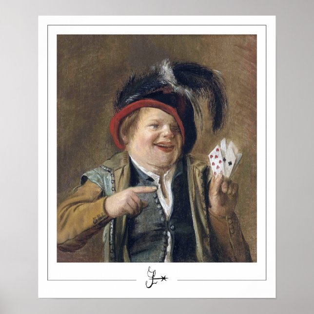 Affiche d'art Zedign de Judith Leyster #7 (Devant)
