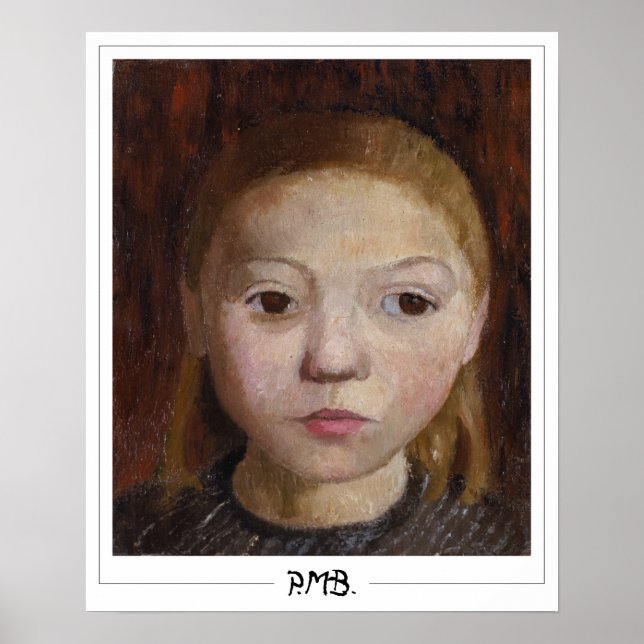 Affiche d'art Zedign de Paula Modersohn-Becker #2 (Devant)