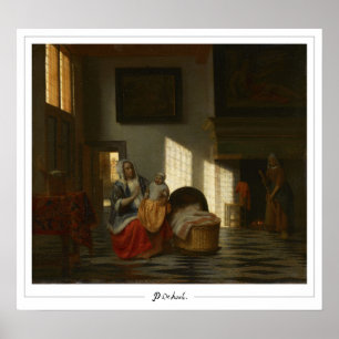 Affiche d'art Zedign de Pieter de Hooch #56