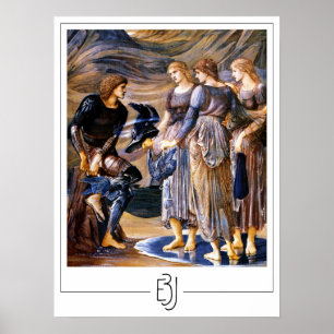 Affiche d'art Zedign d'Edward Burne-Jones #258