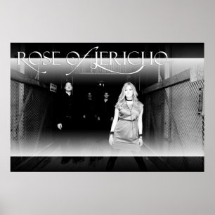 Affiche d'ascenseur de bande de ROJ