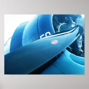 Affiche d'avion