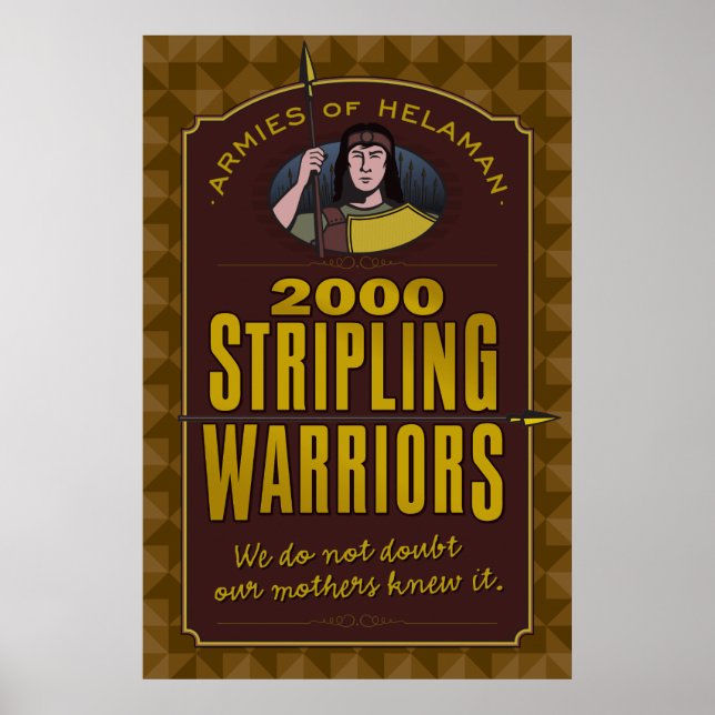 Affiche de 2000 Stripling Warriors. (Devant)