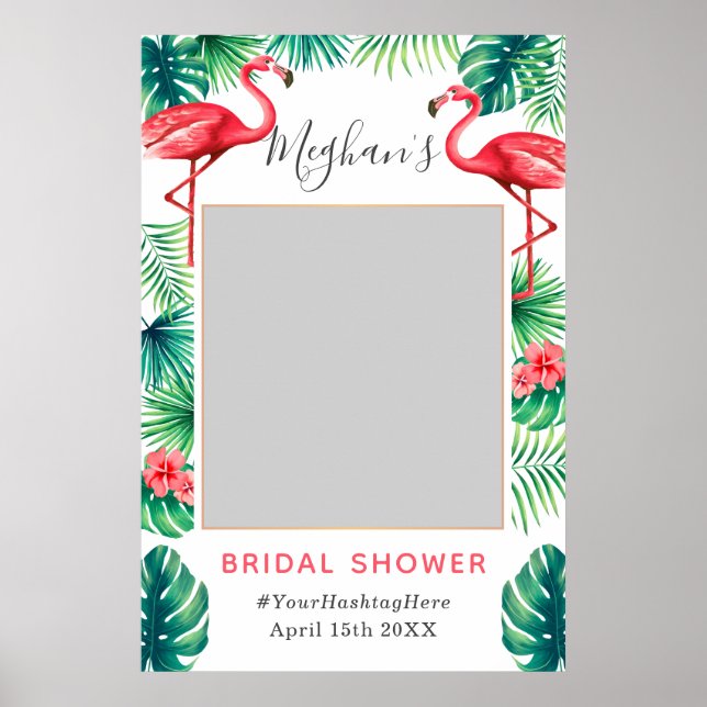 Affiche de accessoire de photo de fête prénuptiale (Devant)