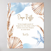 Affiche de Baby Shower pour un tirage au sort de c