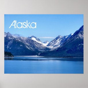Affiche de baie de glacier