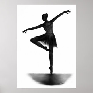 Affiche de ballerine "Grace"