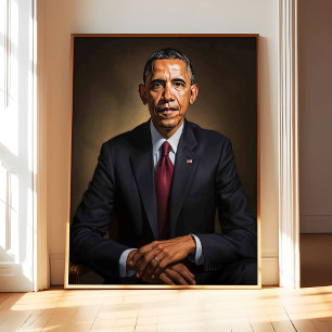 Affiche de Barack Obama, impression d'art, mur de