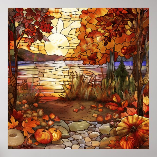 Affiche de beauté d'automne (Devant)