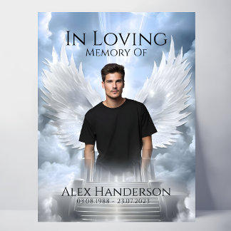 Affiche de bienvenue commémorative Heavenly Angel 