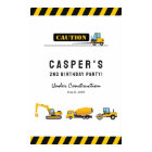 Affiche de bienvenue d'anniversaire du camion de p