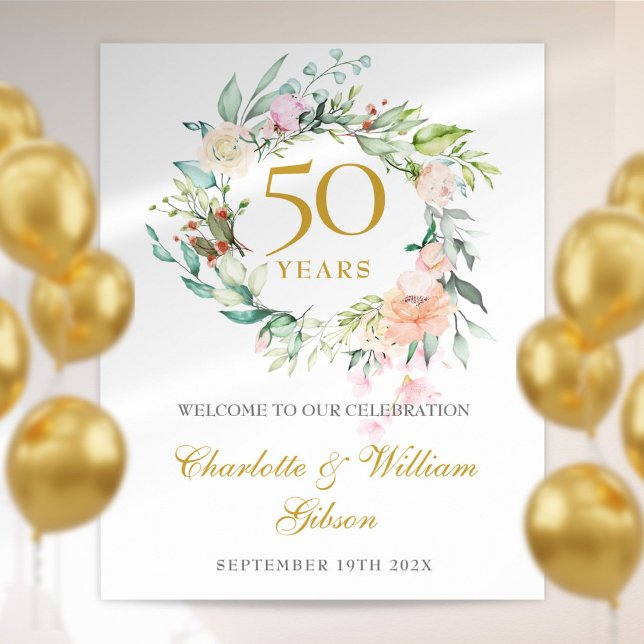 Affiche de bienvenue du 50e anniversaire du Garlan (Créateur téléchargé)