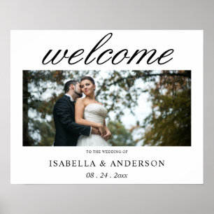 Affiche de bienvenue mariage