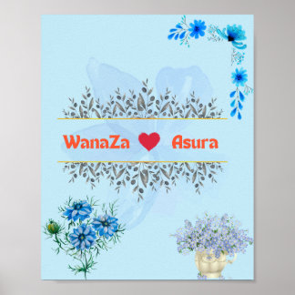 Affiche de bienvenue mariage