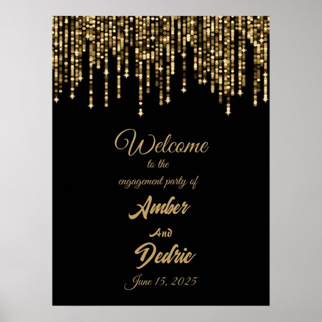affiche de bienvenue mariage (Devant)